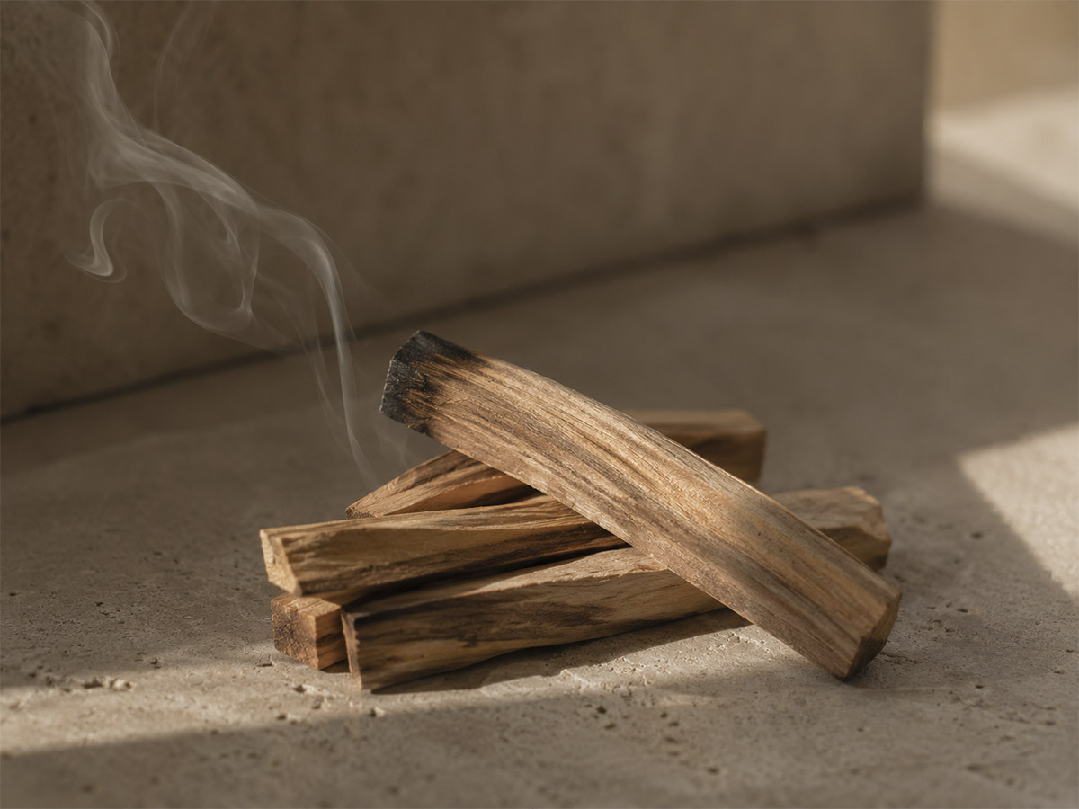 Limpieza con aromas: el palo santo